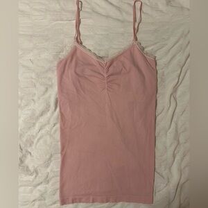 Vintage light pink Victoria secret tank